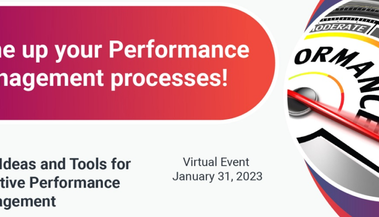 New Ideas and Tools for Effective Performance Management Virtual Event